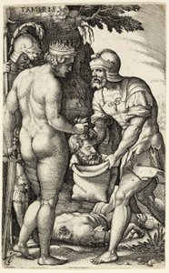 Tamiris, dalle Eroine greche da Georg Pencz