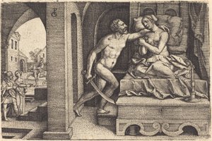 Tarquinio e Lucrezia da Georg Pencz