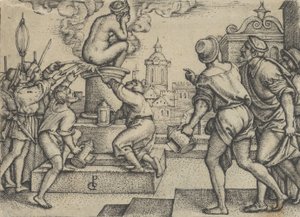 La cortigiana punita, dalla Storia del Mago Virgilio