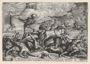 Il Trionfo della Morte sul Tempo, dai Trionfi di Petrarca