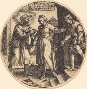 Per ospitare i pellegrini da Georg Pencz