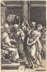 Virginius uccide sua figlia da Georg Pencz
