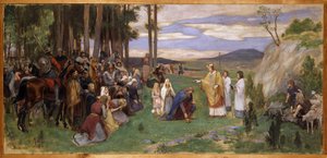 Ansgar Predica il Cristianesimo