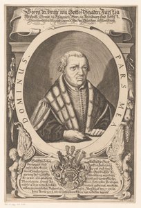 Ritratto di Giorgio III, principe di Anhalt-Dessau da Georg Walch
