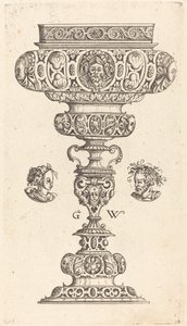 Calice con testa di guerriero da Georg Wechter I