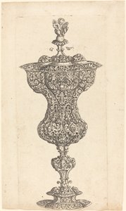 Calice con putto sul coperchio da Georg Wechter I