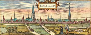 Dortmund da Georg and Hogenberg Franz (1535 90) Braun