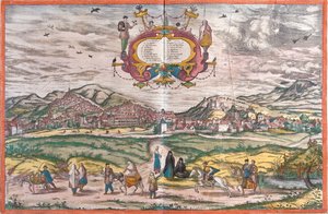 Granada, Spagna da Georg and Hogenberg Franz (1535 90) Braun