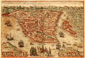 Istanbul da Georg and Hogenberg Franz (1535 90) Braun