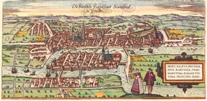 Kaliningrad, Russia da Georg and Hogenberg Franz (1535 90) Braun