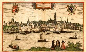 Nijmegen, Paesi Bassi da Georg and Hogenberg Franz (1535 90) Braun