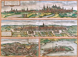 Norimberga, Ulm, Salisburgo, Lindau, Germania, Austria