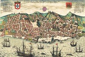 Portogallo da Georg and Hogenberg Franz (1535 90) Braun