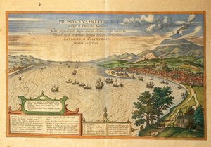 Lo Stretto di Messina dal Civitates Orbis Terrarum di Georg Braun