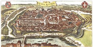 Vienna, Austria da Georg and Hogenberg Franz (1535 90) Braun