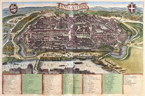 Vienna, Austria (incisione) da Georg Braun and Hogenberg Franz