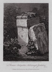 Antichità romane, Aldborough, Yorkshire (incisione) da George (after) Arnald