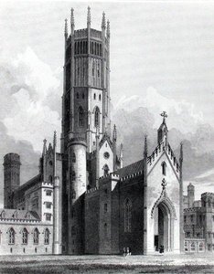 Abbazia di Fonthill da nord-ovest, 
