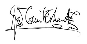 Firma di George Cruikshank (incisione)