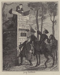 Illustrazione per Jack Sheppard da George (after) Cruikshank