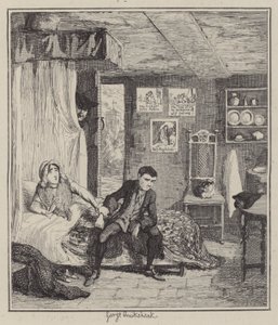 Illustrazione per Jack Sheppard da George (after) Cruikshank