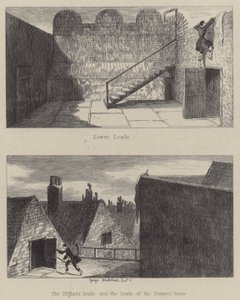 Illustrazione per Jack Sheppard da George (after) Cruikshank