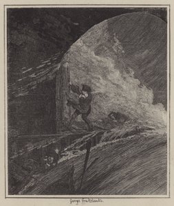 Illustrazione per Jack Sheppard da George (after) Cruikshank