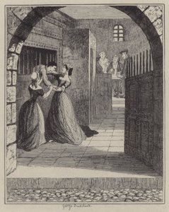 Illustrazione per Jack Sheppard (incisione) da George (after) Cruikshank