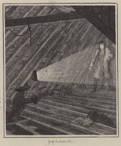 Illustrazione per Jack Sheppard (incisione) da George (after) Cruikshank