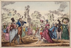 Mostruosità del 1822 da George (after) Cruikshank