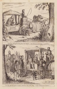 Il gatto con gli stivali da George (after) Cruikshank