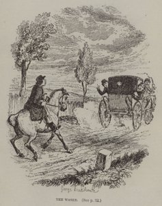 La scommessa (incisione) da George (after) Cruikshank