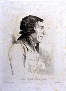 Horace Walpole, 4° conte di Orford, inciso da William Daniell