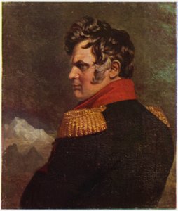 Ritratto del generale Ermoloff (litografia a colori) da George (after) Dawe