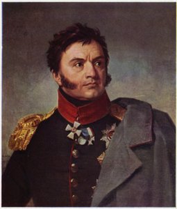 Ritratto di Nikolay Raevsky (litografia a colori) da George (after) Dawe