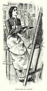 Illustrazione per Trilby di George du Maurier da George (after) Du Maurier