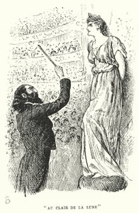 Illustrazione per Trilby di George du Maurier da George (after) Du Maurier