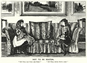 Cartone animato di Punch: Non essere battuto (incisione) da George (after) Du Maurier
