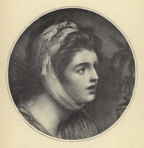 Lady Hamilton come Sensibilità da George (after) Romney