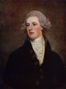 William Pitt il Giovane, politico Tory inglese e Primo Ministro da George (after) Romney