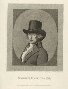 Ritratto di Warren Hastings, Esq., pub. 1795