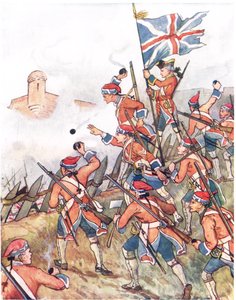I Granatieri Britannici, illustrazione da 