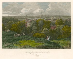 Londra dal Greenwich Park, Kent