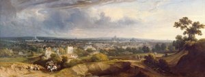 Veduta di Parigi da Montmartre, 1829
