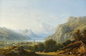 Il lago di Wallenstadt da George Arthur Fripp