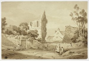 Abbazia di Wenlock, Sharpshire da George Augustus Holmes