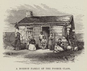 Una famiglia mormone della classe più povera da George Augustus Sala