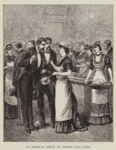 Una scuola di cucina americana per signore da George Augustus Sala