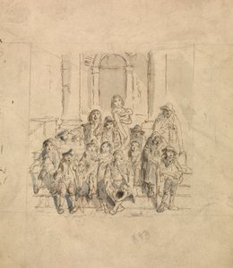 Mendicanti da George Augustus Sala