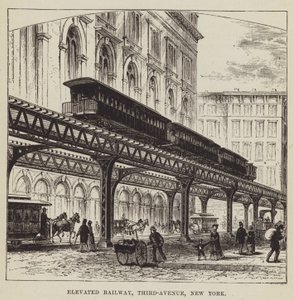 Ferrovia sopraelevata, Third Avenue, New York